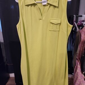 Chadwicks Real Comfort Light Green Dress